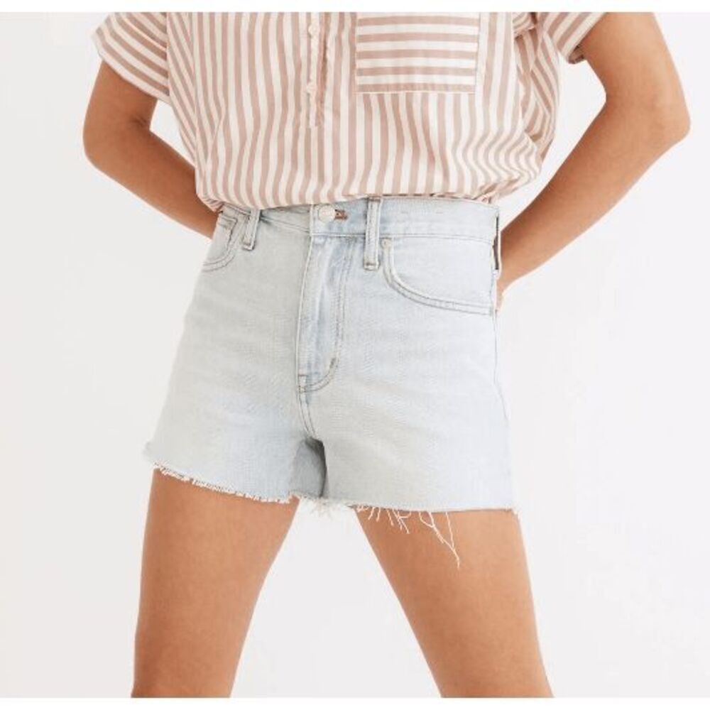 Madewell Women's Relaxed Denim Shorts Essen Wash size 26